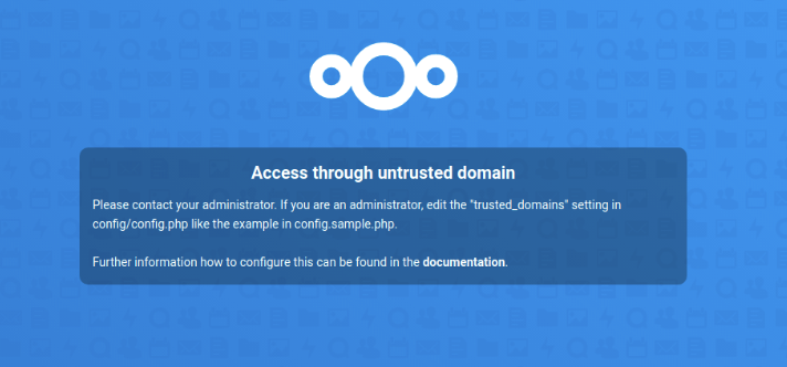 Untrusted Domain